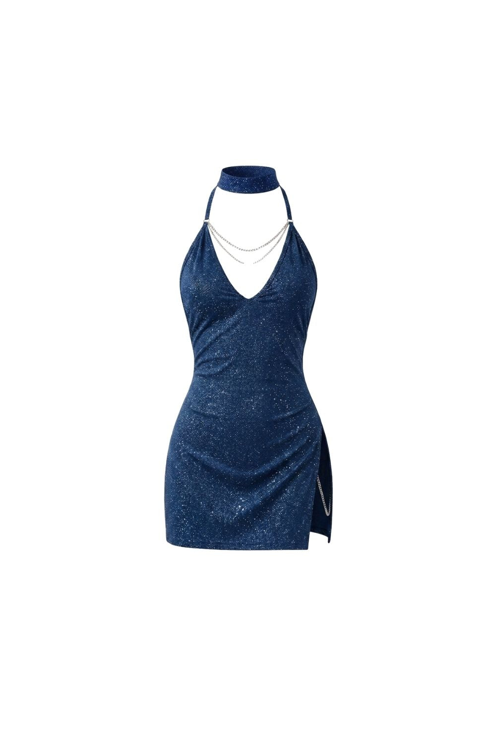 blue babydoll dress amazon Nuit Chain Glitter – Elorian Couture Lingerie beautiful Nan Wynn portrait Children Size:AU/UK 12 - US 8 This Blue Baby Doll