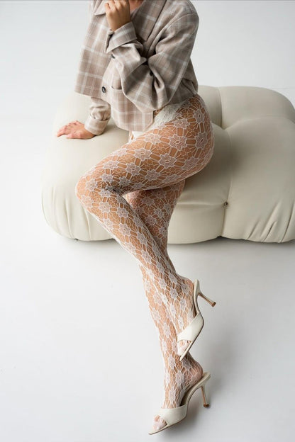 Amoria Tights – Glam & Daily Lace Patterned Tights