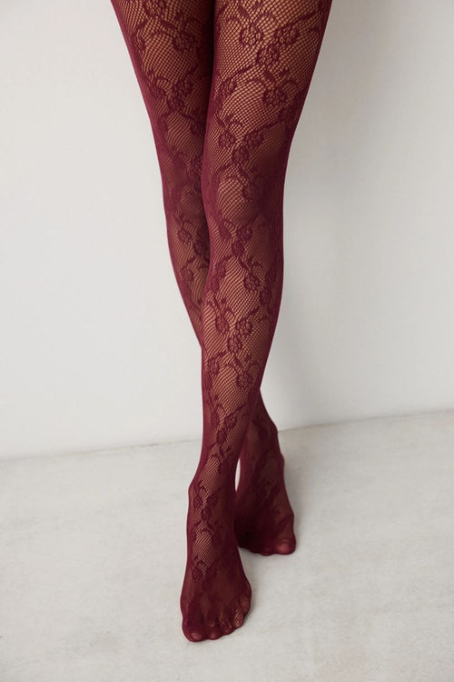 Amoria Tights – Glam & Daily Lace Patterned Tights
