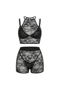 Selvya Bra & Bralette & Short & String Set