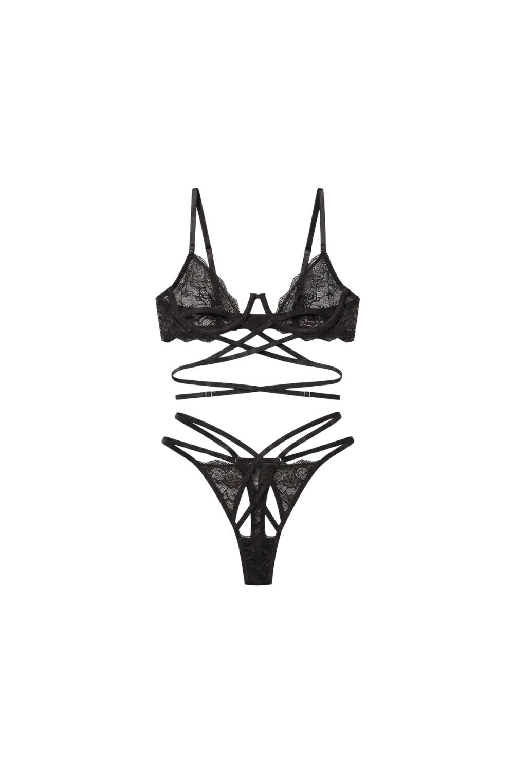 Rosalia Cupless Bra Set