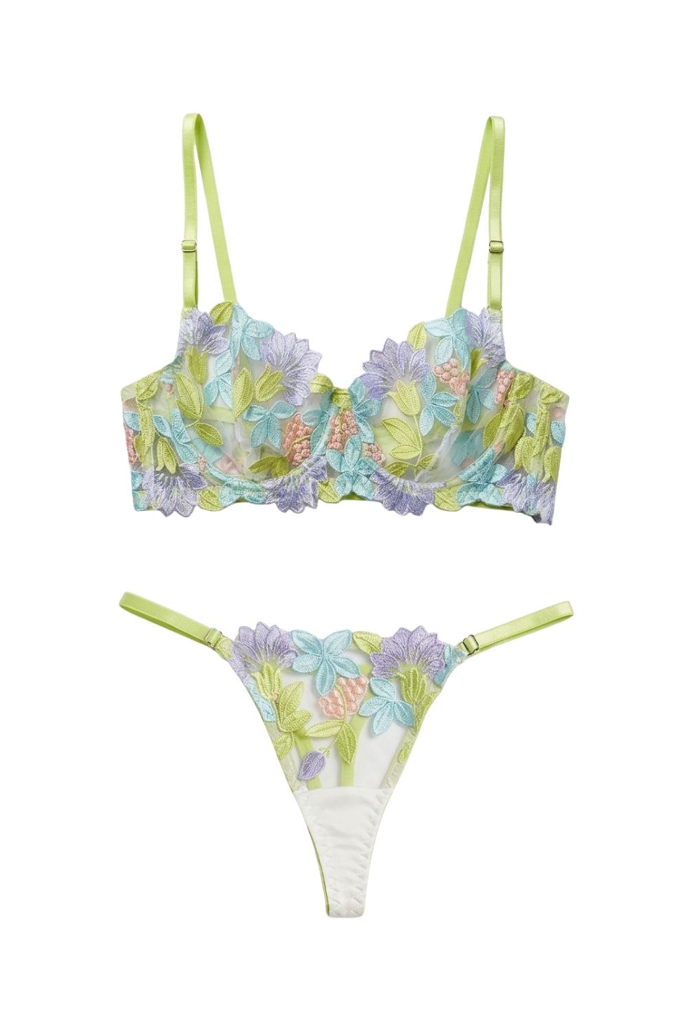 Wisteria Kiss Bra Set