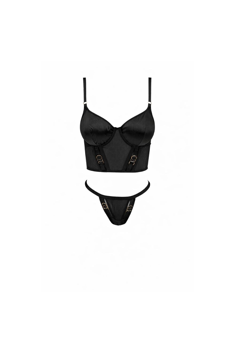 Charme Bouclé Bustier Set