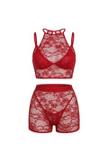 Selvya Bra & Bralette & Short & String Set