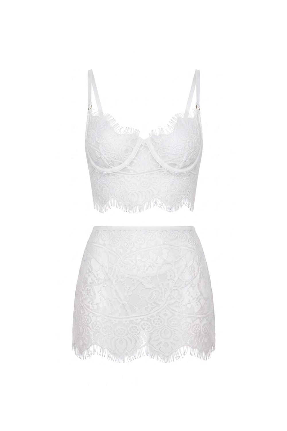 Isolde Bralette & Skirt Set