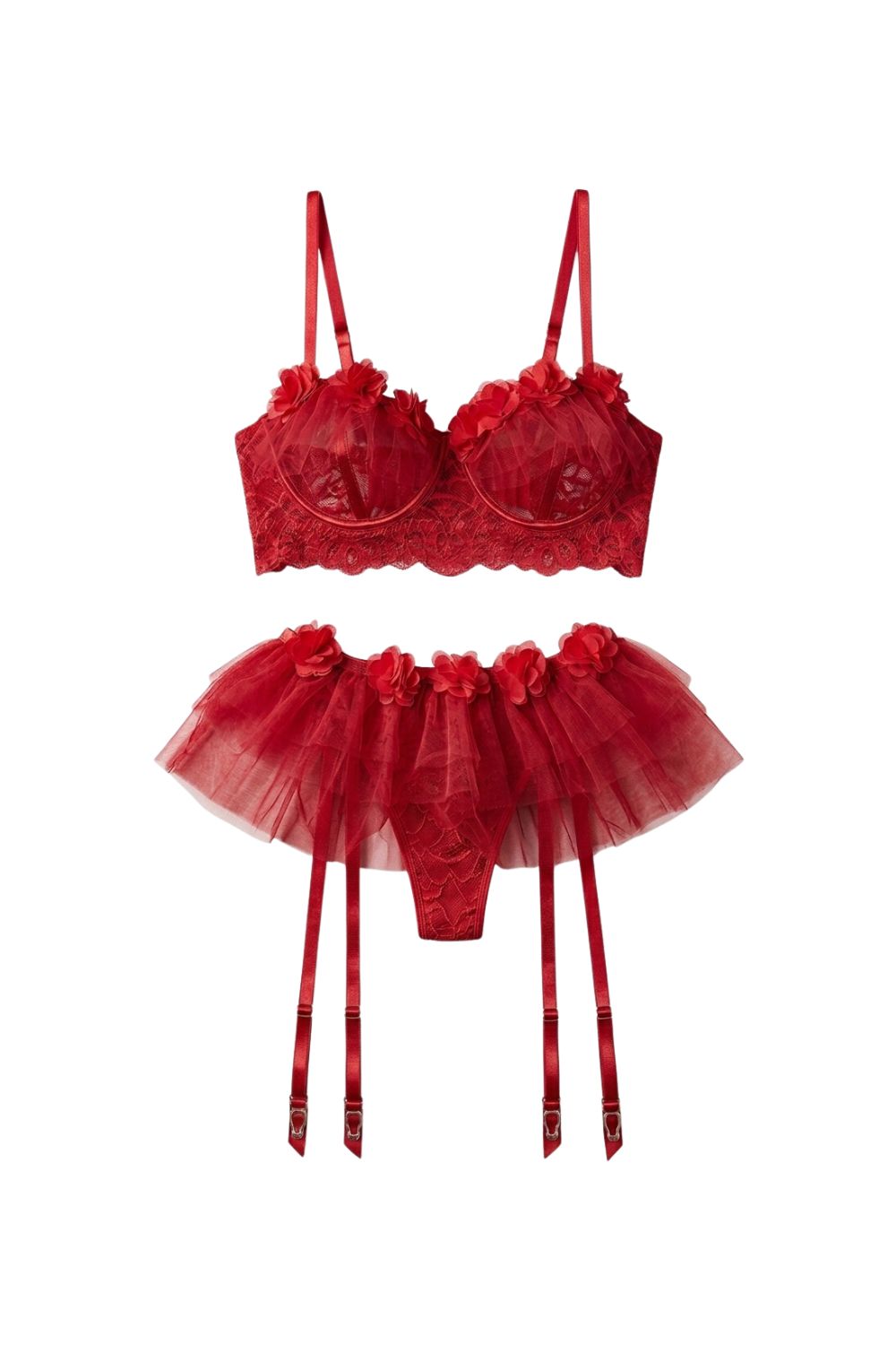 Floréal Garter Set