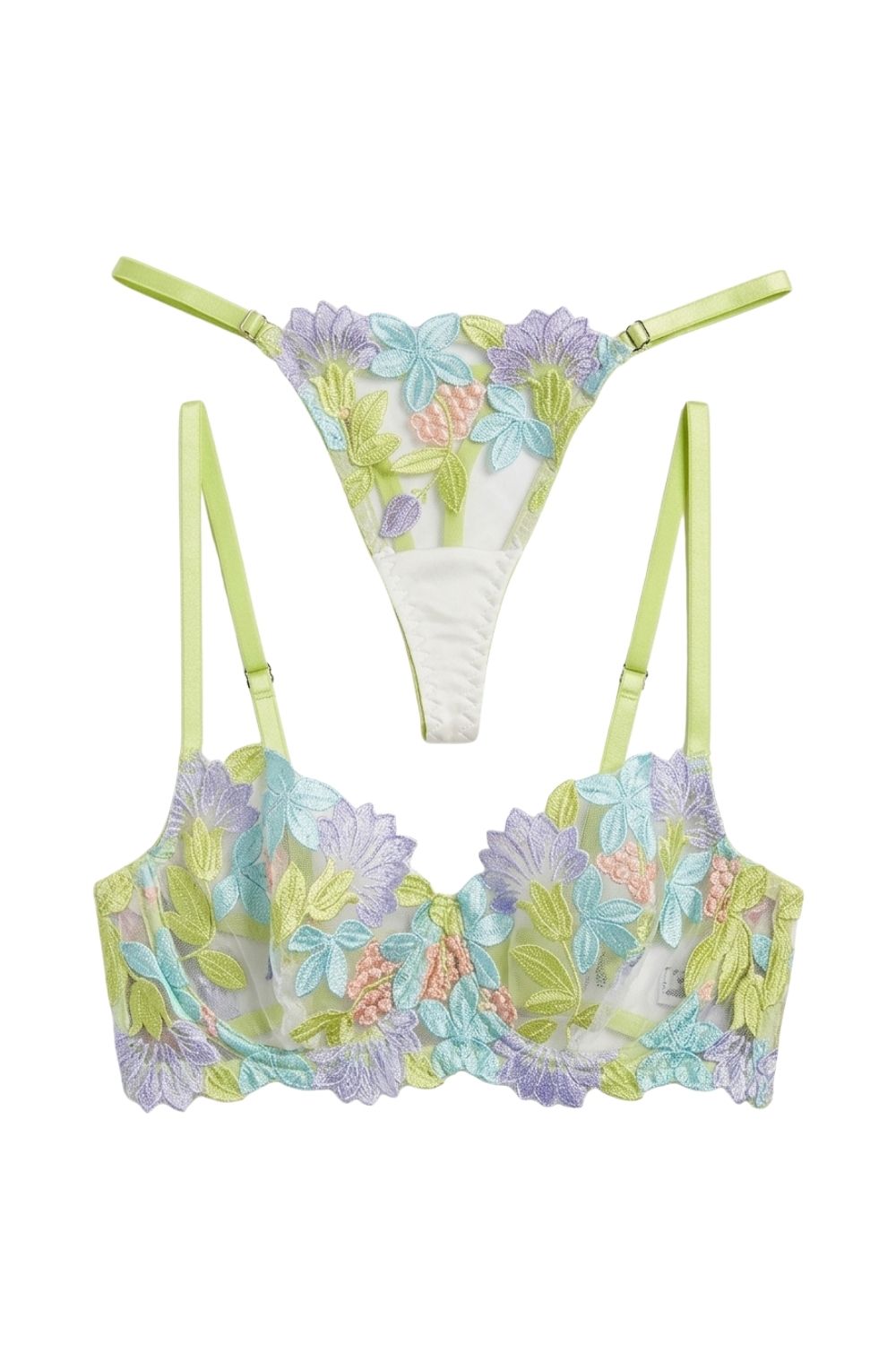 Wisteria Kiss Bra Set