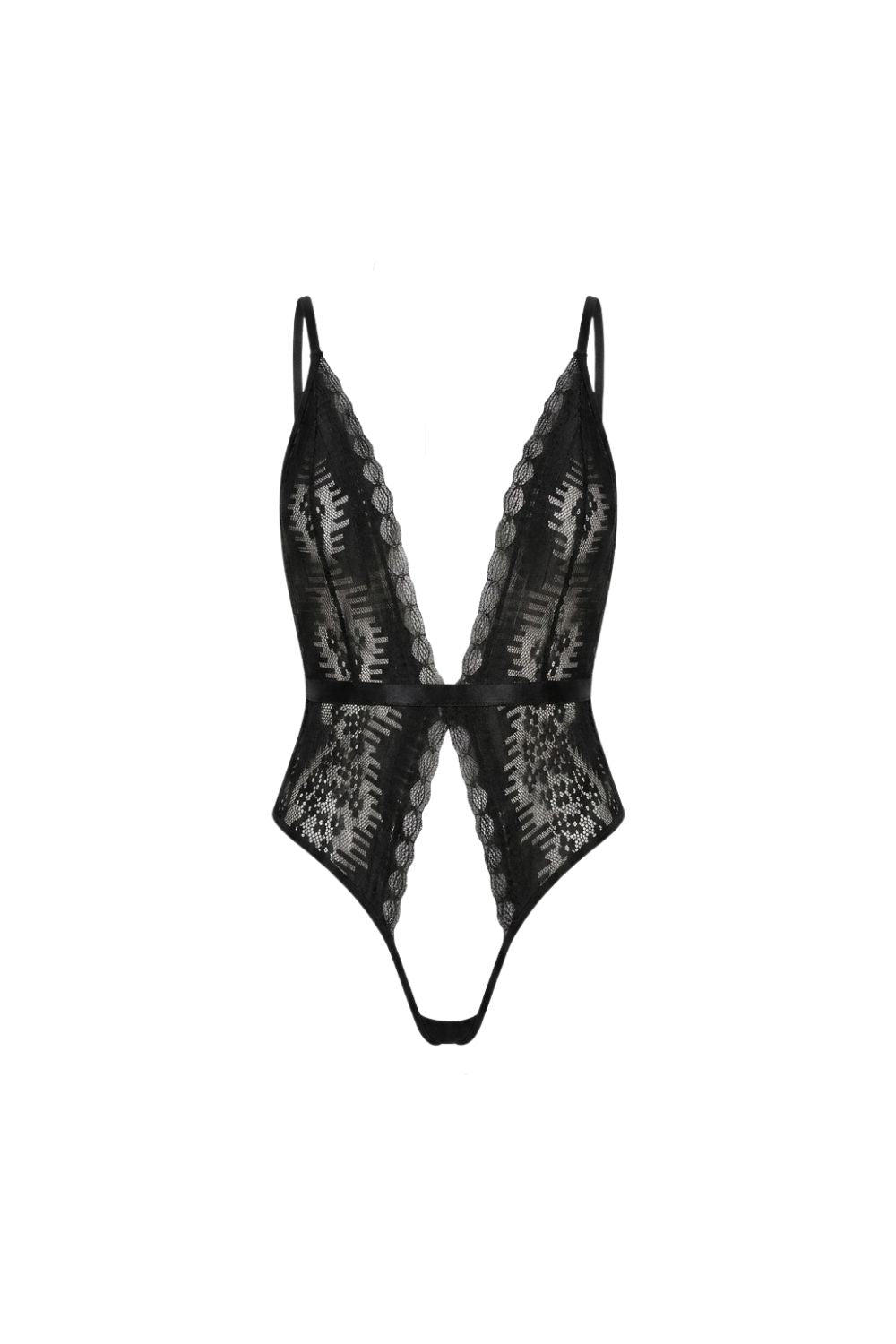 Whispercut Dentelle Noire Bodysuit