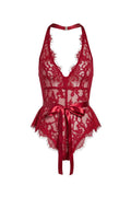 Fiorenne Lace & Ribbon Bodysuit