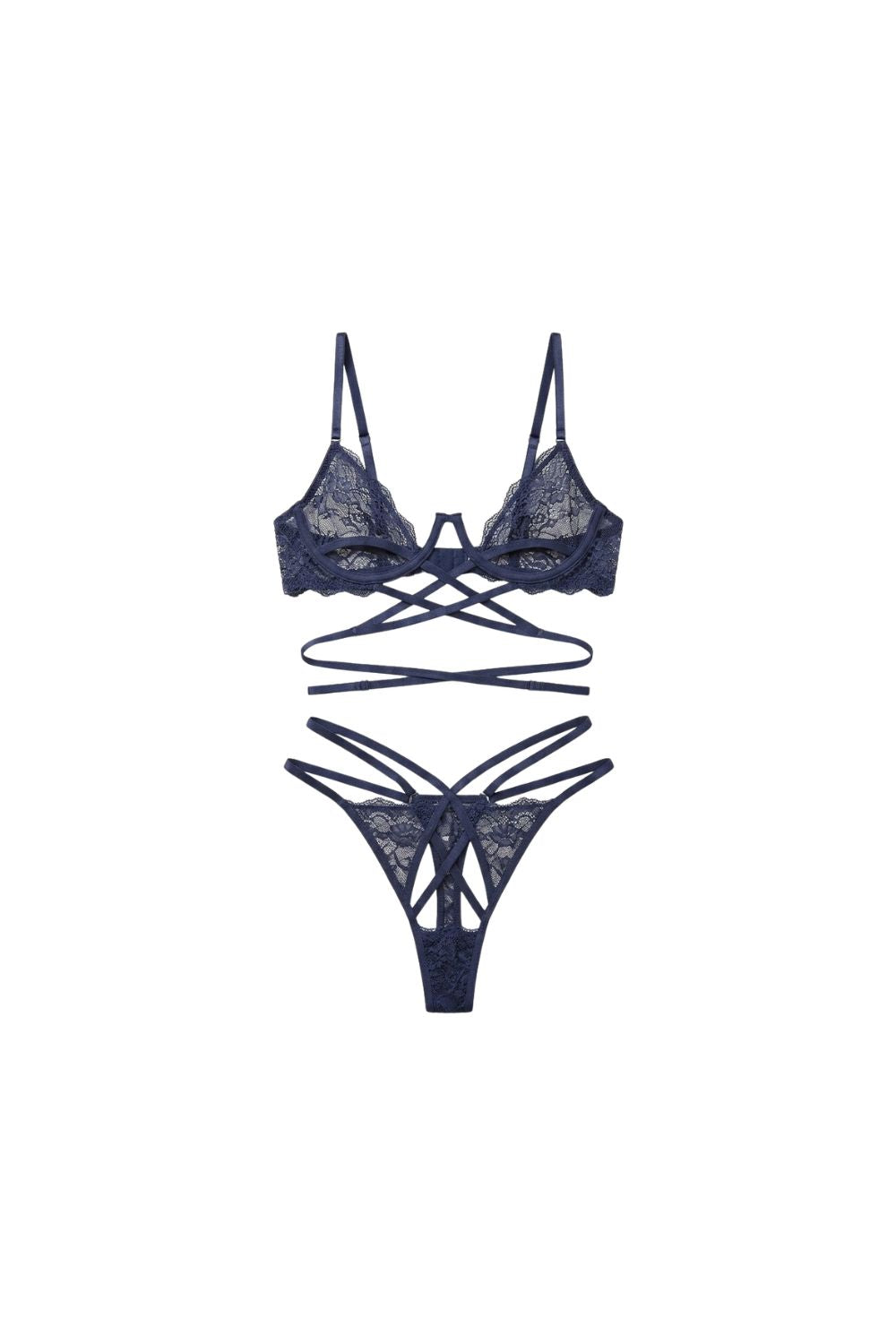 Rosalia Cupless Bra Set