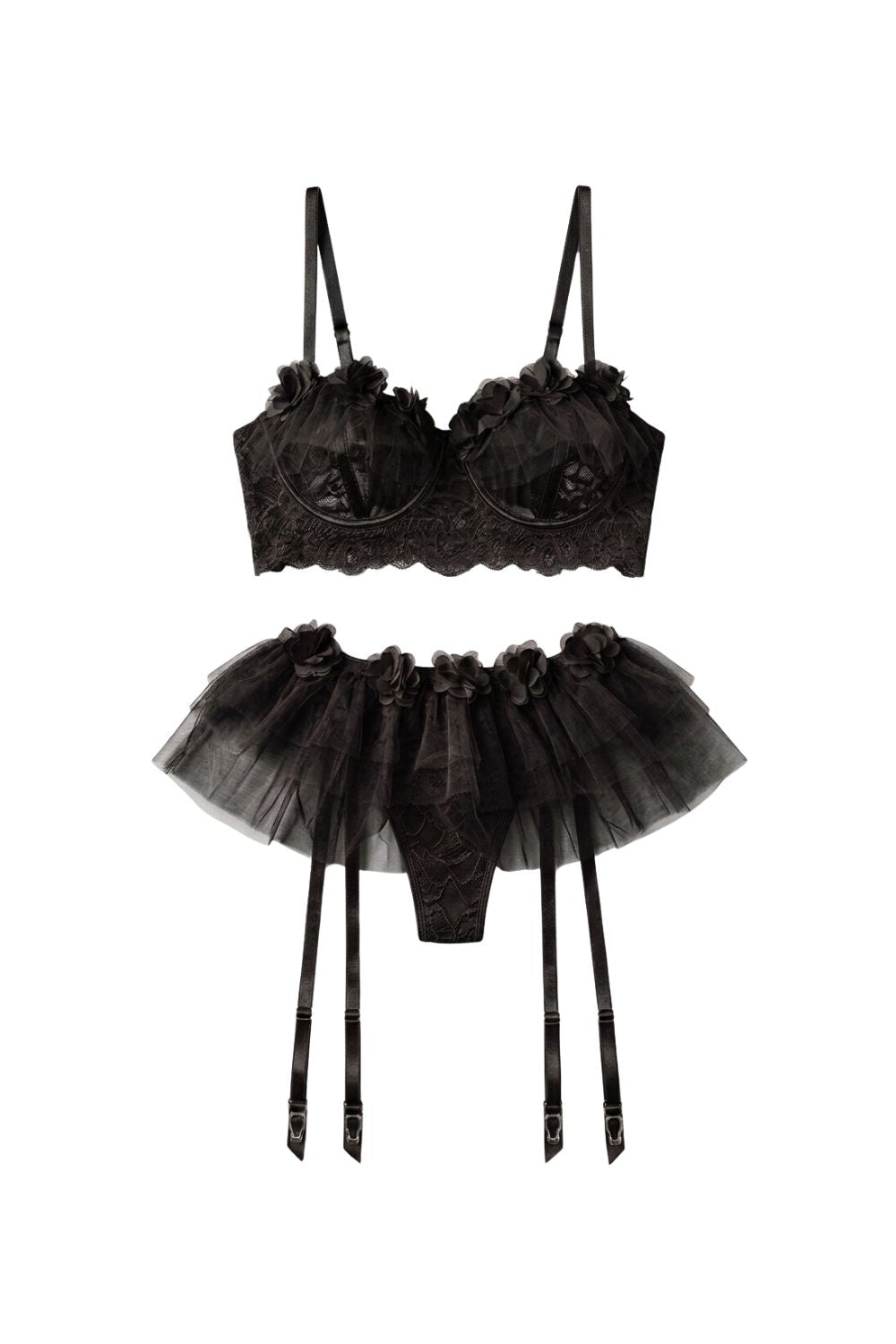 Floréal Garter Set