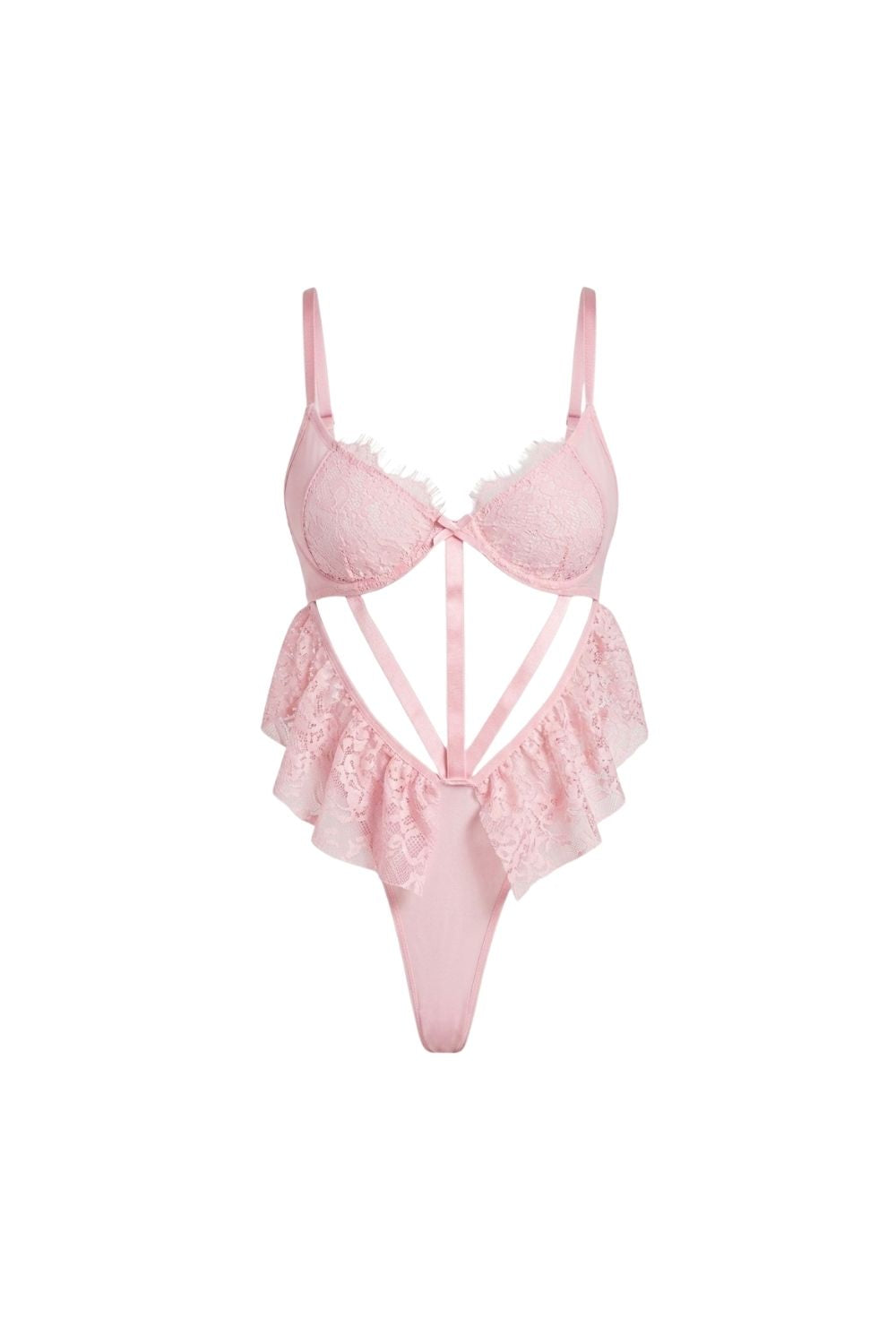 Lyria Rouge Lace Bodysuit