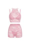 Selvya Bra & Bralette & Short & String Set