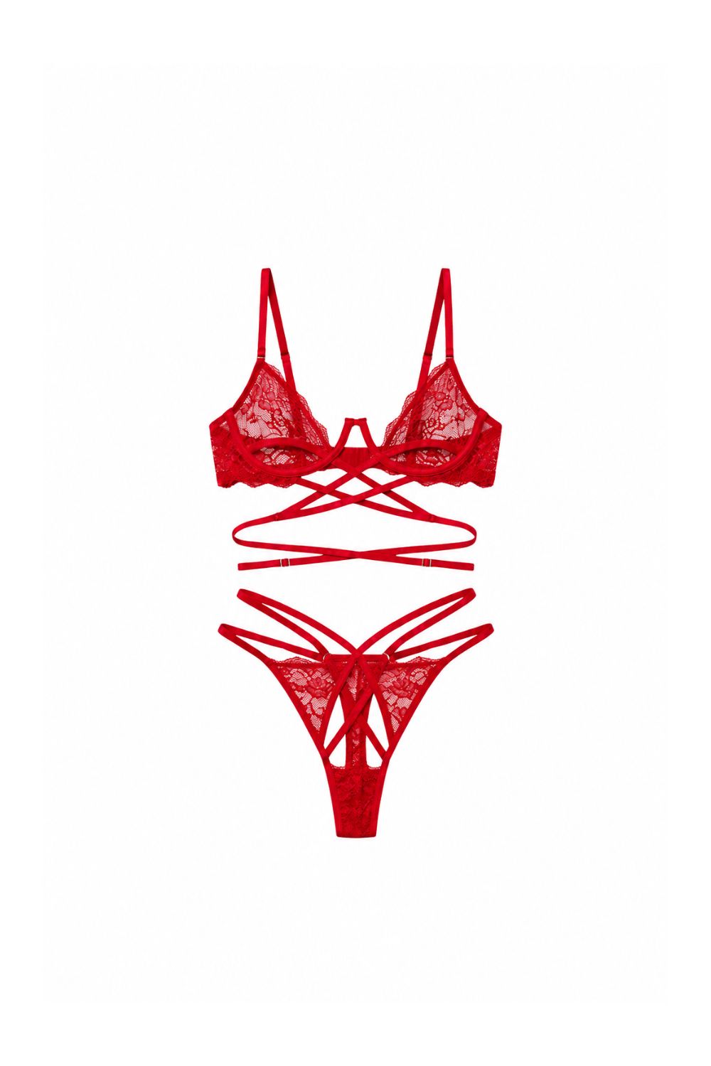 Rosalia Cupless Bra Set