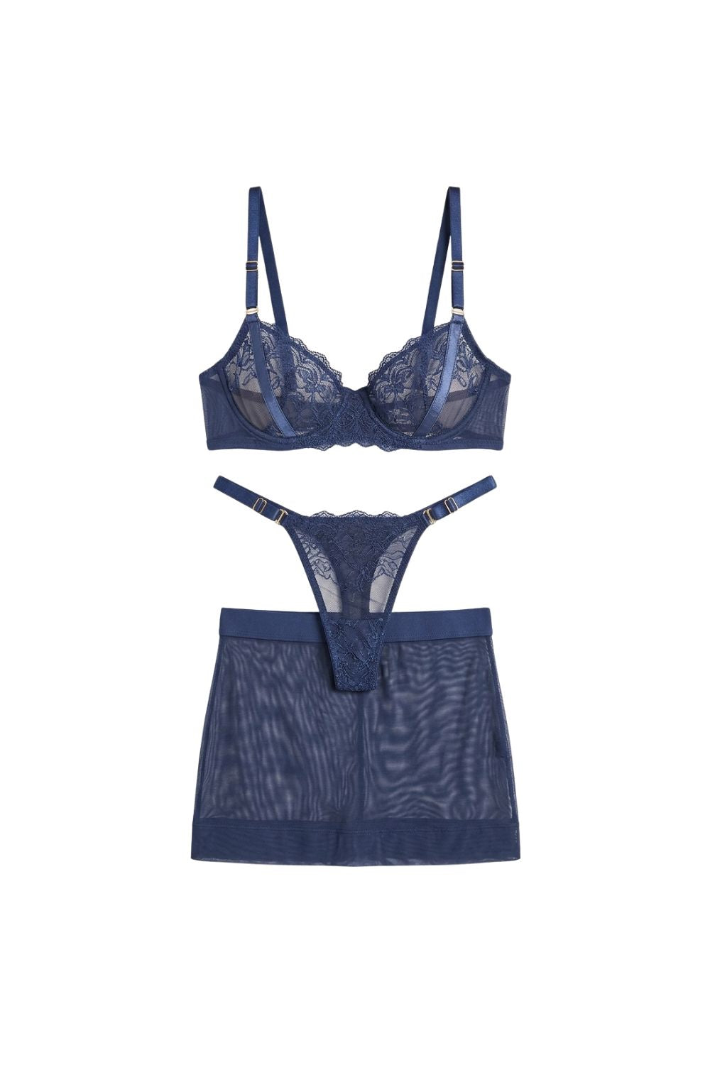 Dear Secret Bra & Tulle Skirt Set