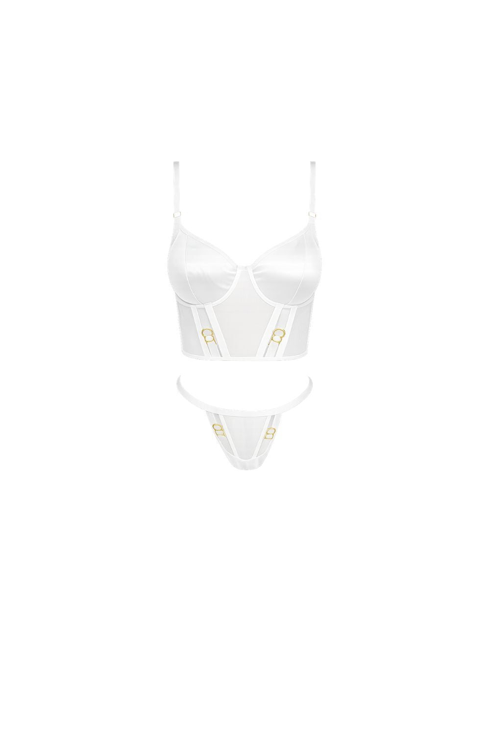 Charme Bouclé Bustier Set