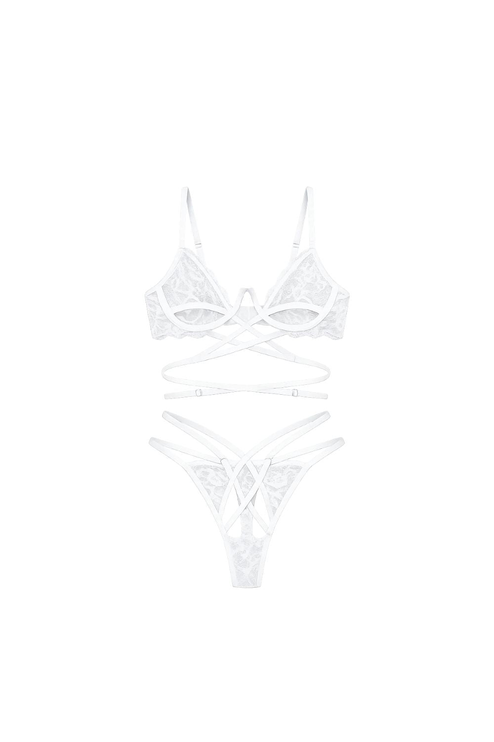 Rosalia Cupless Bra Set