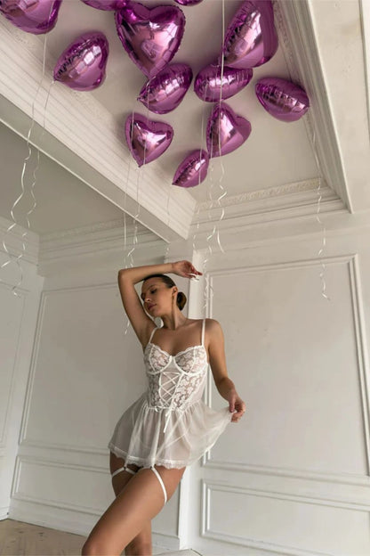 Lureva Lace Nightdress