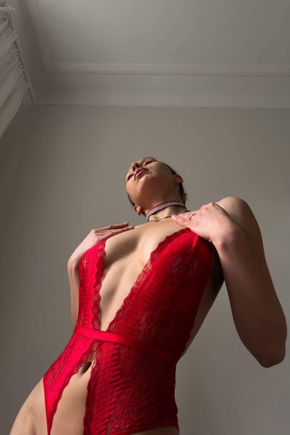 Whispercut Dentelle Noire Bodysuit