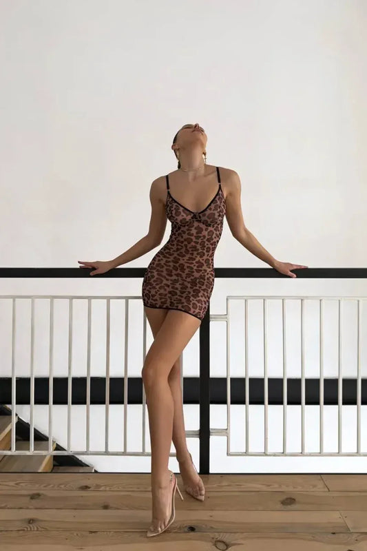 étreinte Sheer Dress