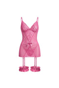 Novara Lace & Mesh Babydoll