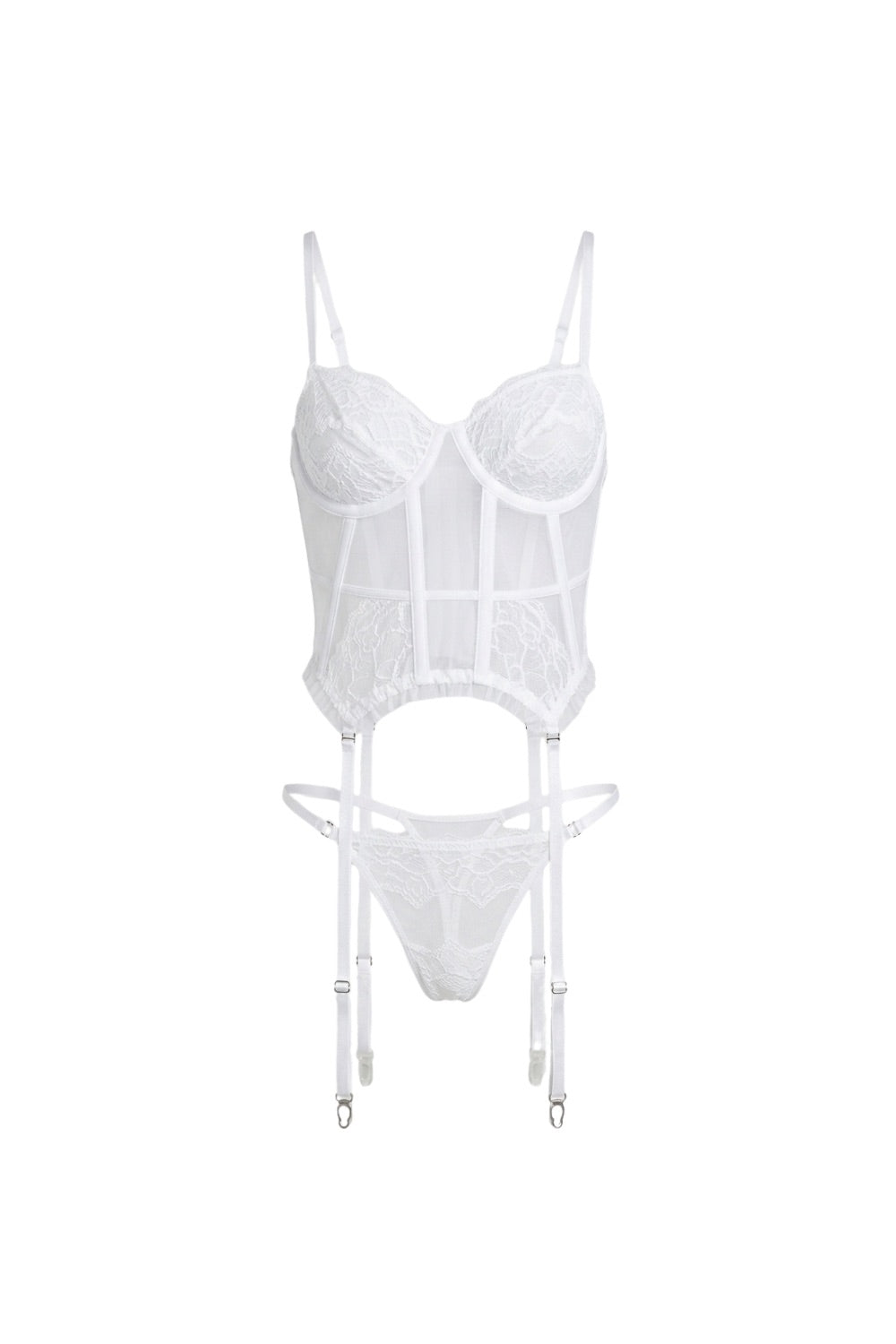 Fleur Sauvage Garter Set