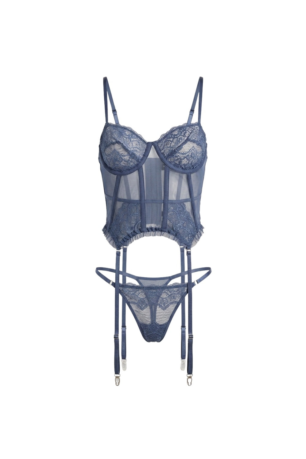 Fleur Sauvage Garter Set