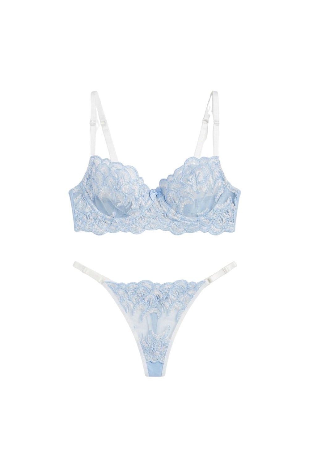 Diana Bra Set - Baby Blue