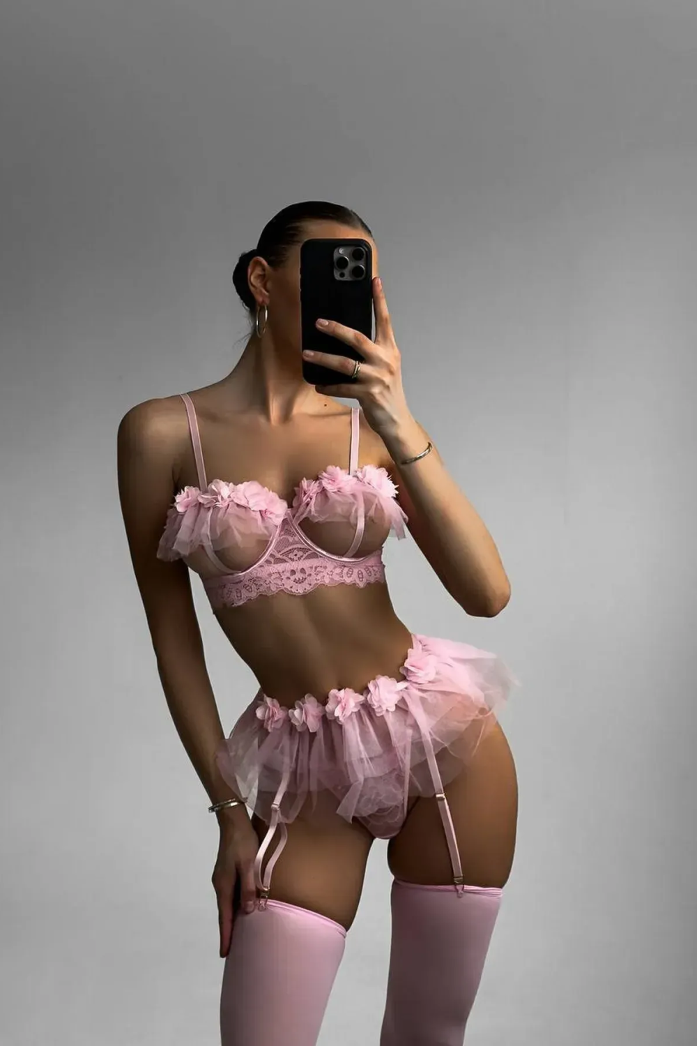 Floréal Garter Set