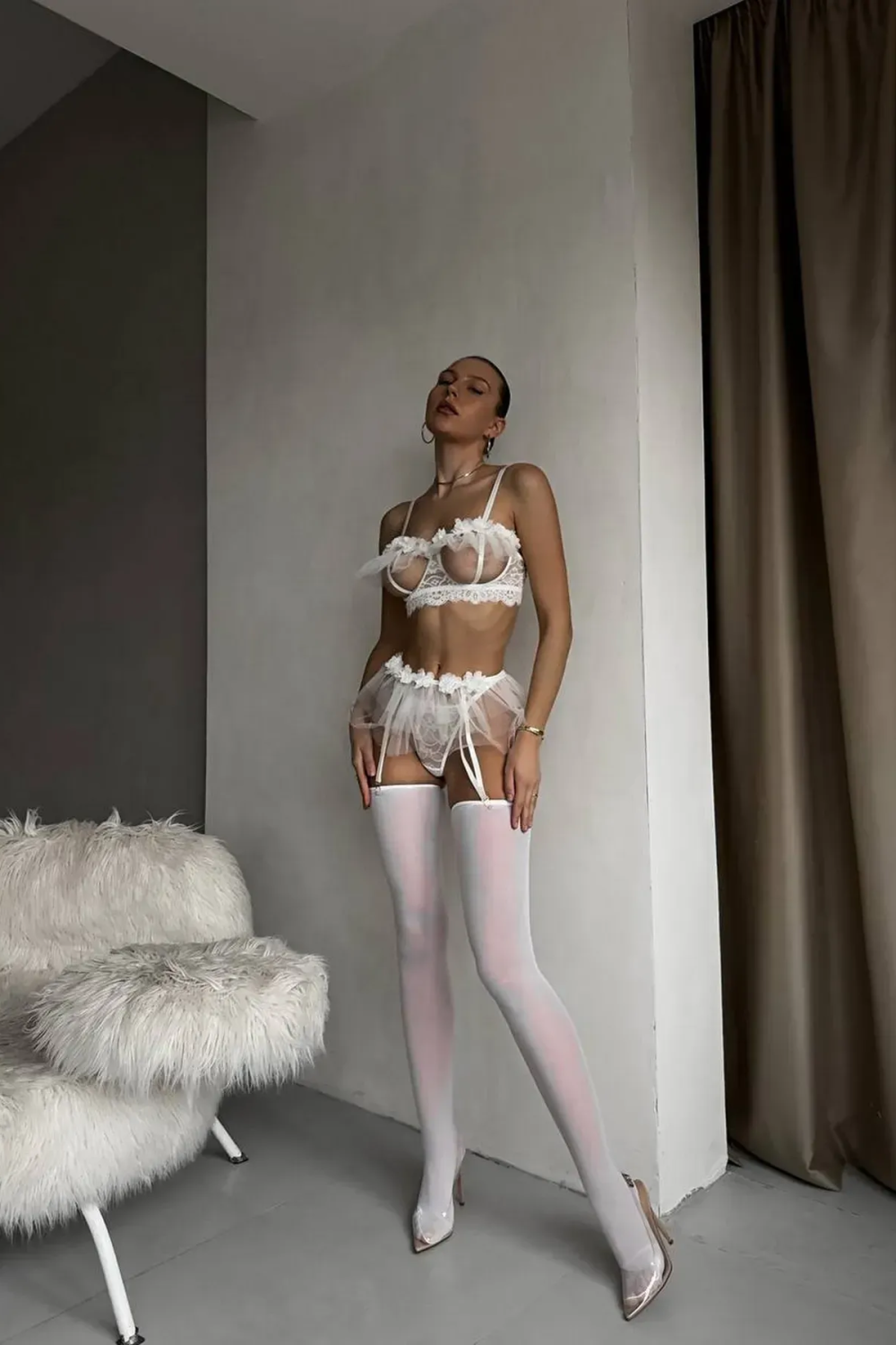 Floréal Garter Set