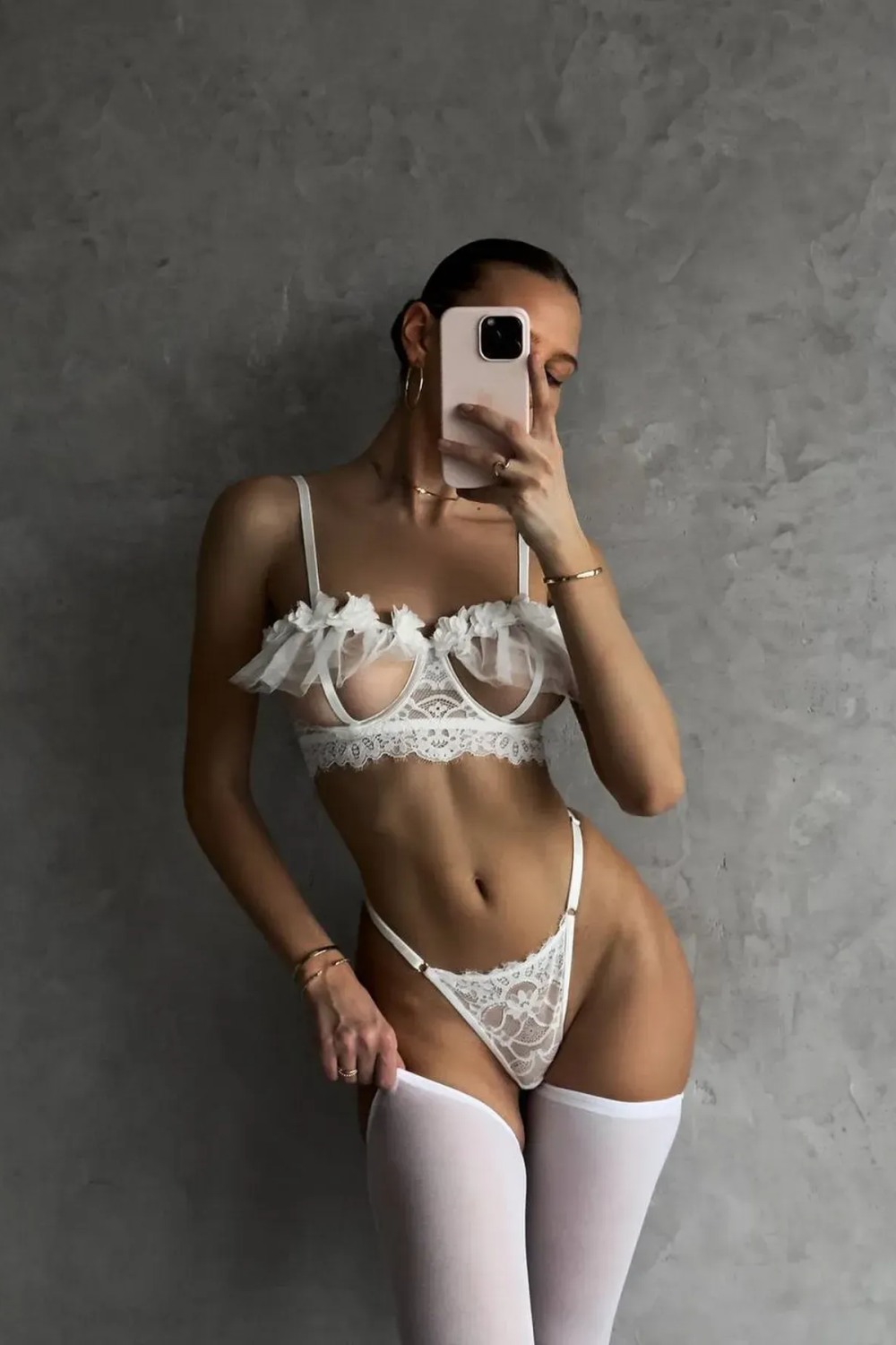 Floréal Garter Set